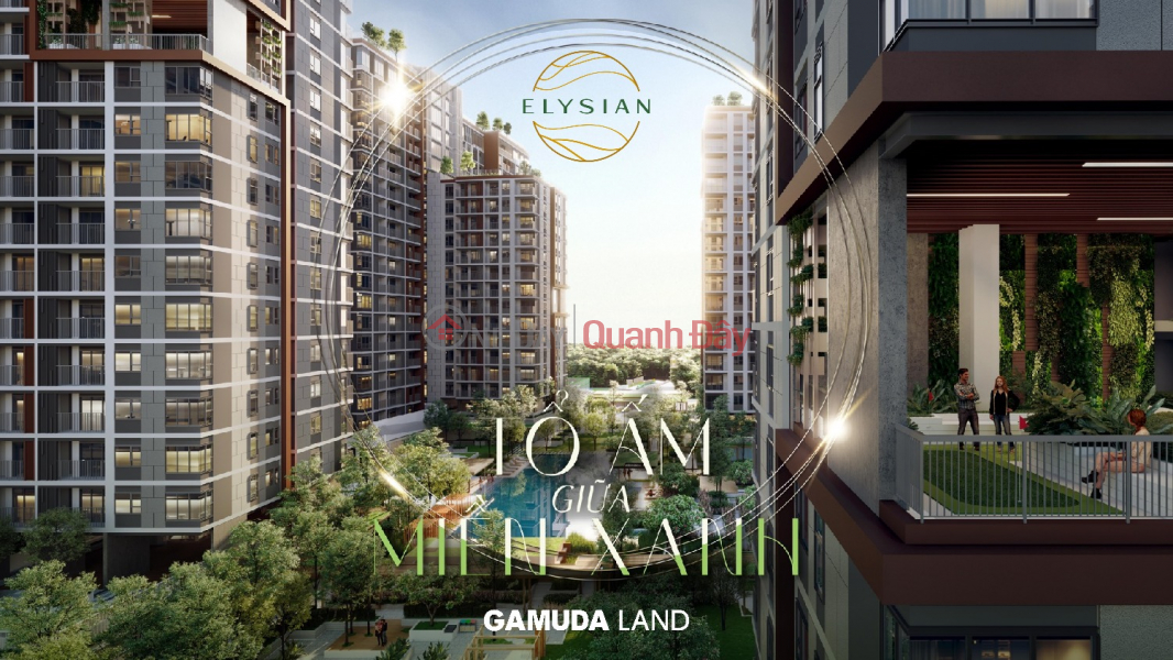 Elysian - Siêu phẩm từ CĐT Gamuda Land - Malaysia Niêm yết bán