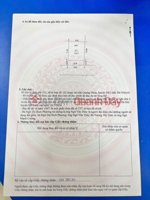 PRIME LAND - SUPER INVESTMENT PRICE Owner Selling Quickly the Best Plot of Land in Group 10, Quang Minh, Hanoi _0