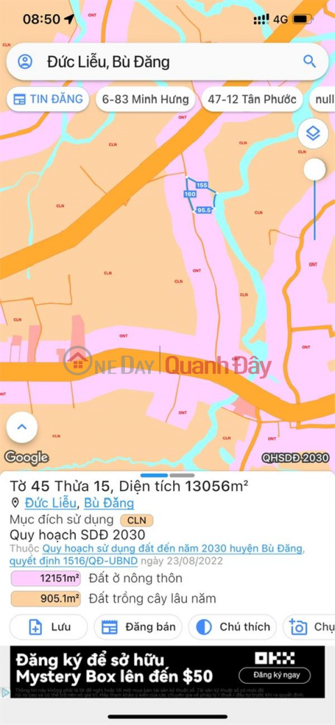 Owner quickly sells durian garden Bu Dang Binh Phuoc 6800m2 1.9 billion _0