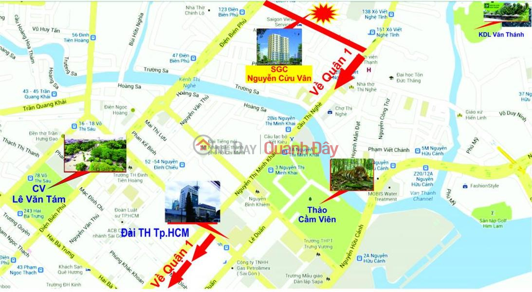 Chung Cư SGC Nguyễn Cửu Vân (SGC Apartment Nguyen Cuu Van) Bình Thạnh | ()(3)
