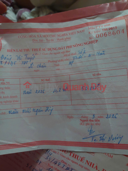 Beautiful 3-story house – Great price – Owner needs to sell at 48 Ton Duc Thang Street, An Bien Ward, Hai Phong. Vietnam, Sales, đ 690 Million