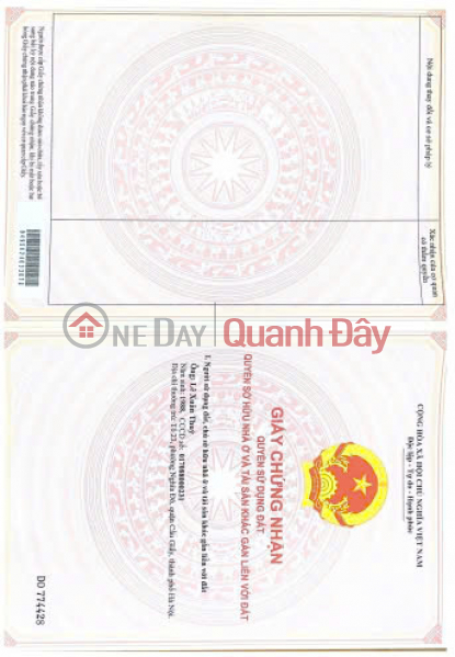Property Search Vietnam | OneDay | Niêm yết bán BÁN LÔ ĐẤT 219m full thổ cư GẦN KCN NHUẬN TRẠCH