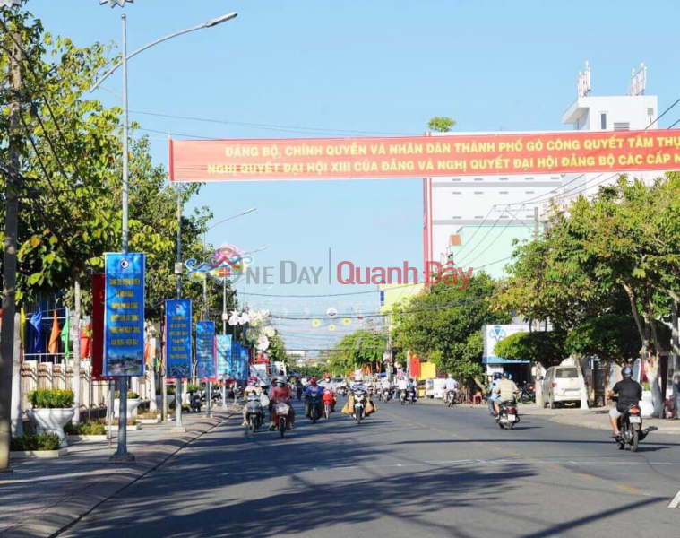 Selling 377m2 frontage on Tu Du street, Long Hung ward, Go Cong city, Tien Giang | Vietnam | Sales, đ 6.7 Billion