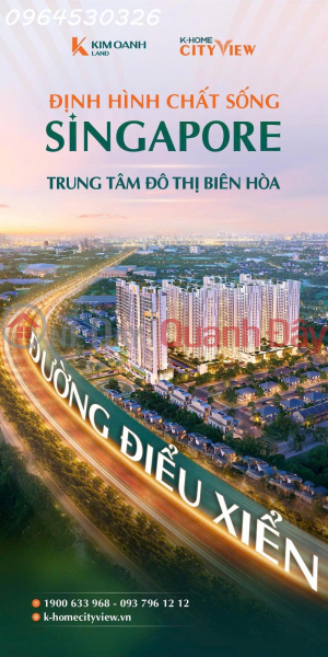 K-HOME CITYVIEW – START YOUR SINGAPORE-STYLE LIFE RIGHT IN HO NAI WARD (BIEN HOA) Sales Listings