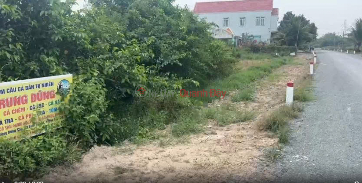 Land for sale on Rừng Sát road frontage, opposite Hiệp Quế gas station, Bình Khánh, Cần Giờ. Vietnam Sales đ 57 Billion