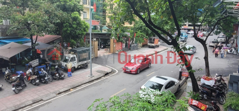 Street side, sidewalk, corner lot, wide area, super business, Thanh Cong Ba Dinh 60X4T, 24.5 billion. _0