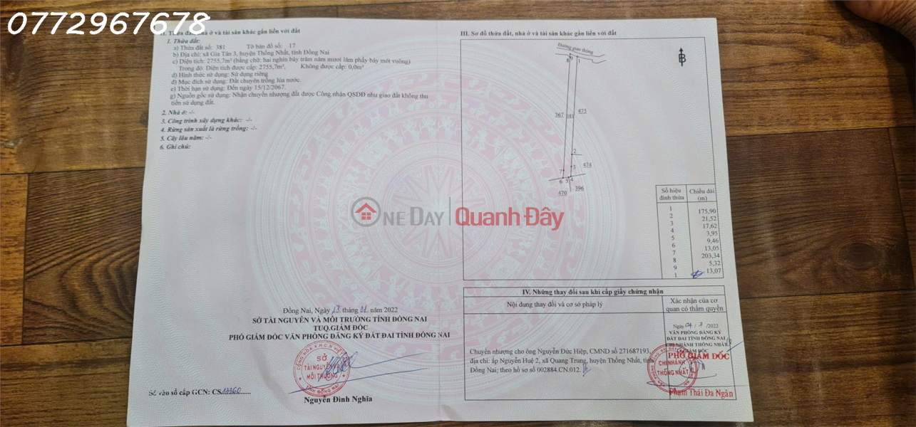 ĐẤT ĐẸP GIÁ NGỘP – SỞ HỮU NGAY CHỈ 1,2 TỶ Niêm yết bán