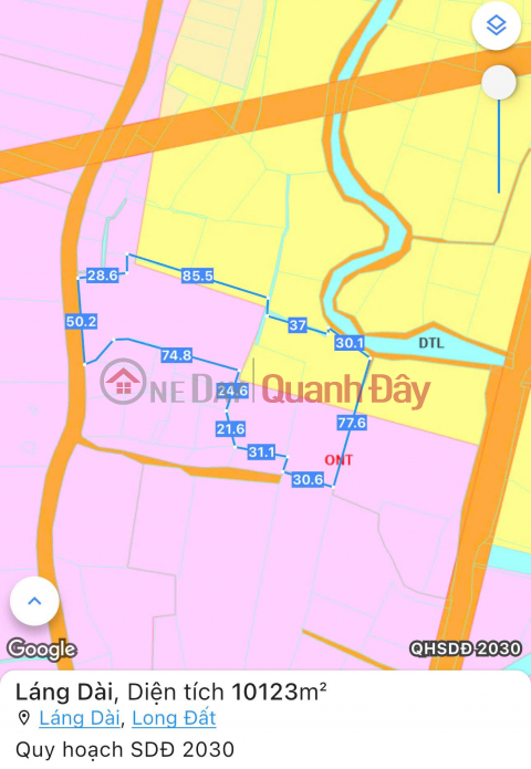OWNER - LARGE LAND FOR SALE NEAR THE SEA, INDUSTRIAL PARK Lang Dai Commune, Long Dat District, Ba Ria - Vung Tau. _0