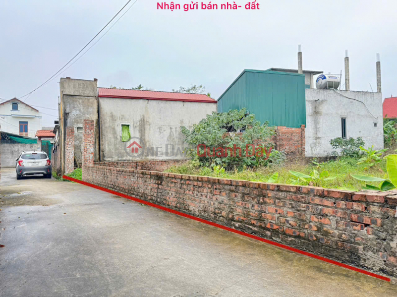 Land for sale in Hoang Dieu commune, Chuong My, Hanoi. 2 open sides in front and back, suitable for building a garden villa or dividing into 2 lots. Sales Listings