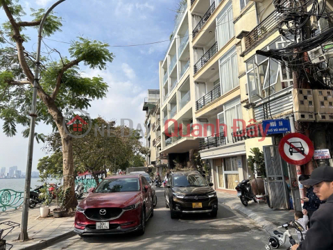 APARTMENT BUILDING FOR SALE FOR RENT IN THE WEST - NEXT TO WEST LAKE - EXTREMELY RARE - 8 FLOORS WITH ELEVATOR - 3 OPEN SIDES, 120m2 5x billion _0