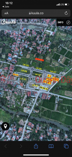 Dự Án Chợ kết hợp Trung tâm thương mại và nhà liền kề Hồng Hải, Văn Lâm - Hưng Yên Niêm yết bán