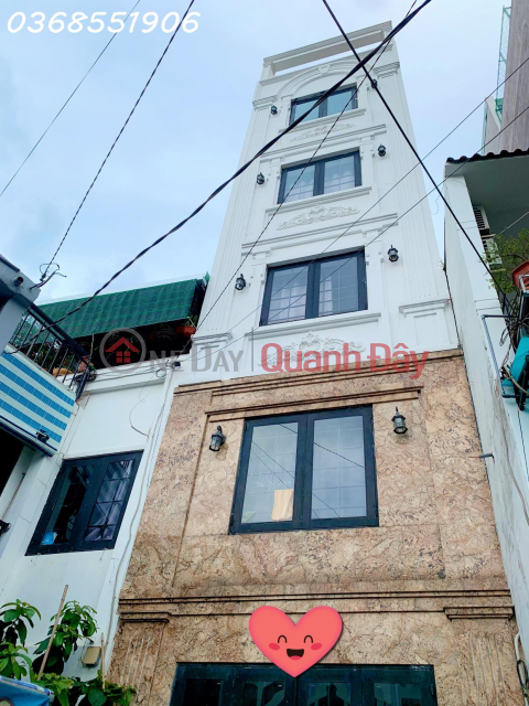 Cheapest house Dinh Bo Linh, Binh Thanh, plastic alley 6m car to the house, 53m2, 6 floors 10 bedrooms _0