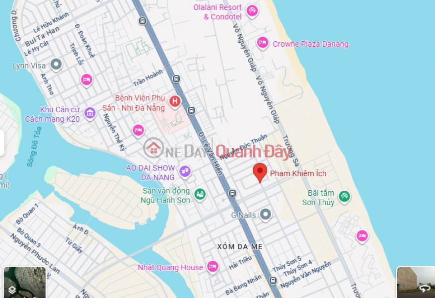 Property Search Vietnam | OneDay | Residential, Sales Listings ► Frontage road 7.5 right at Son Thuy Beach, 130m2, 5 floors, 21 rooms, revenue ~80 million\\/month