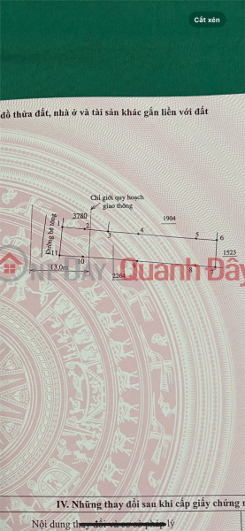 Land for Sale with a Free 8-Room Guesthouse in Dien An, Nha Trang, Khanh Hoa (currently Nam Nha Trang Ward) Sales Listings